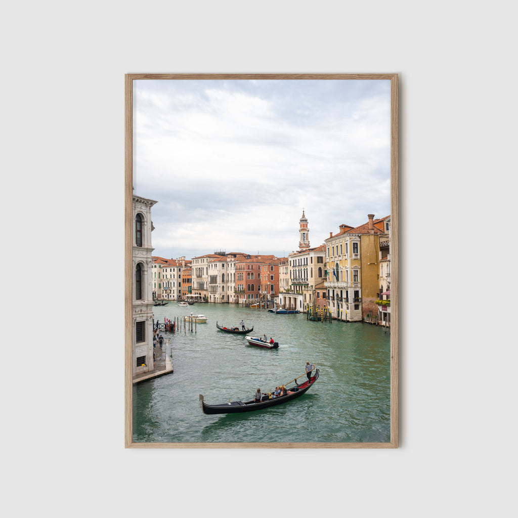 Venice canal in Italy travel photography print 